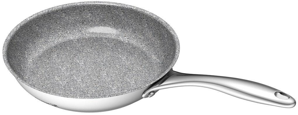 G21 Panvica Gourmet Miracle 28 cm s pokrievkou, nerez/greblon