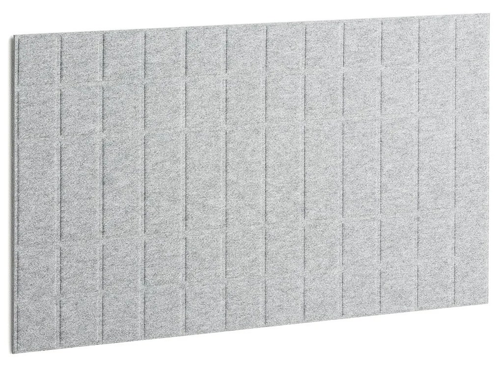 Akustický nástenný panel SPLIT, 1200x600 mm, svetlošedý