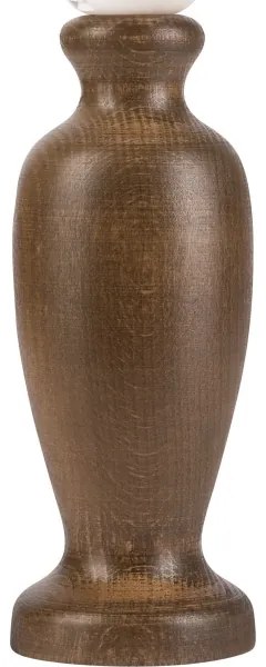 Stolná lampa AMFORA 1xE27/60W/230V tmavohnedá/buk