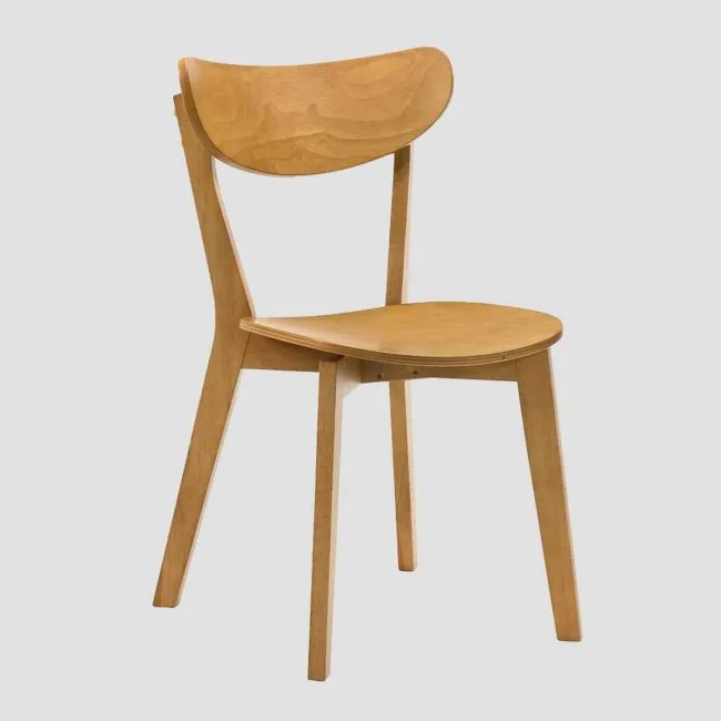 Set dvoch jedálenských stoličiek VIERI hnedé 718113