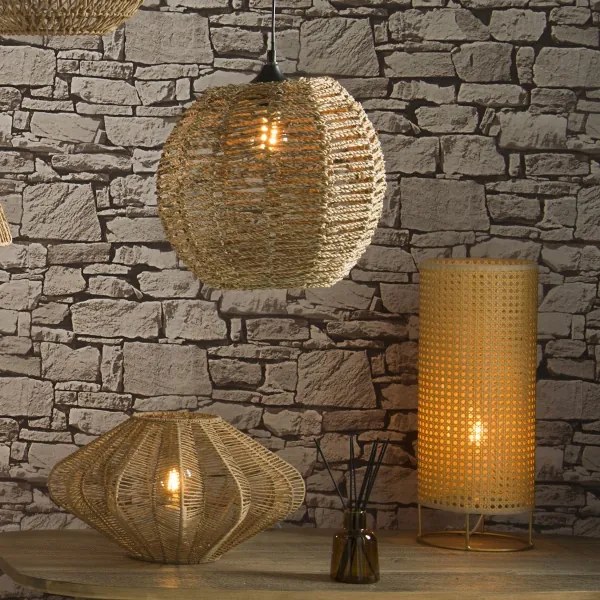 Atmosphera - Luster na lanku RANA 1xE27/40W/230V ratan