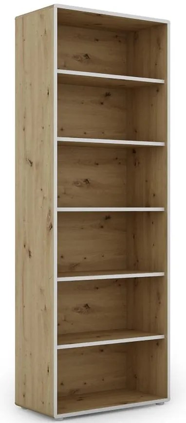 Regál Capannoli rg 70 dub artisan/biela