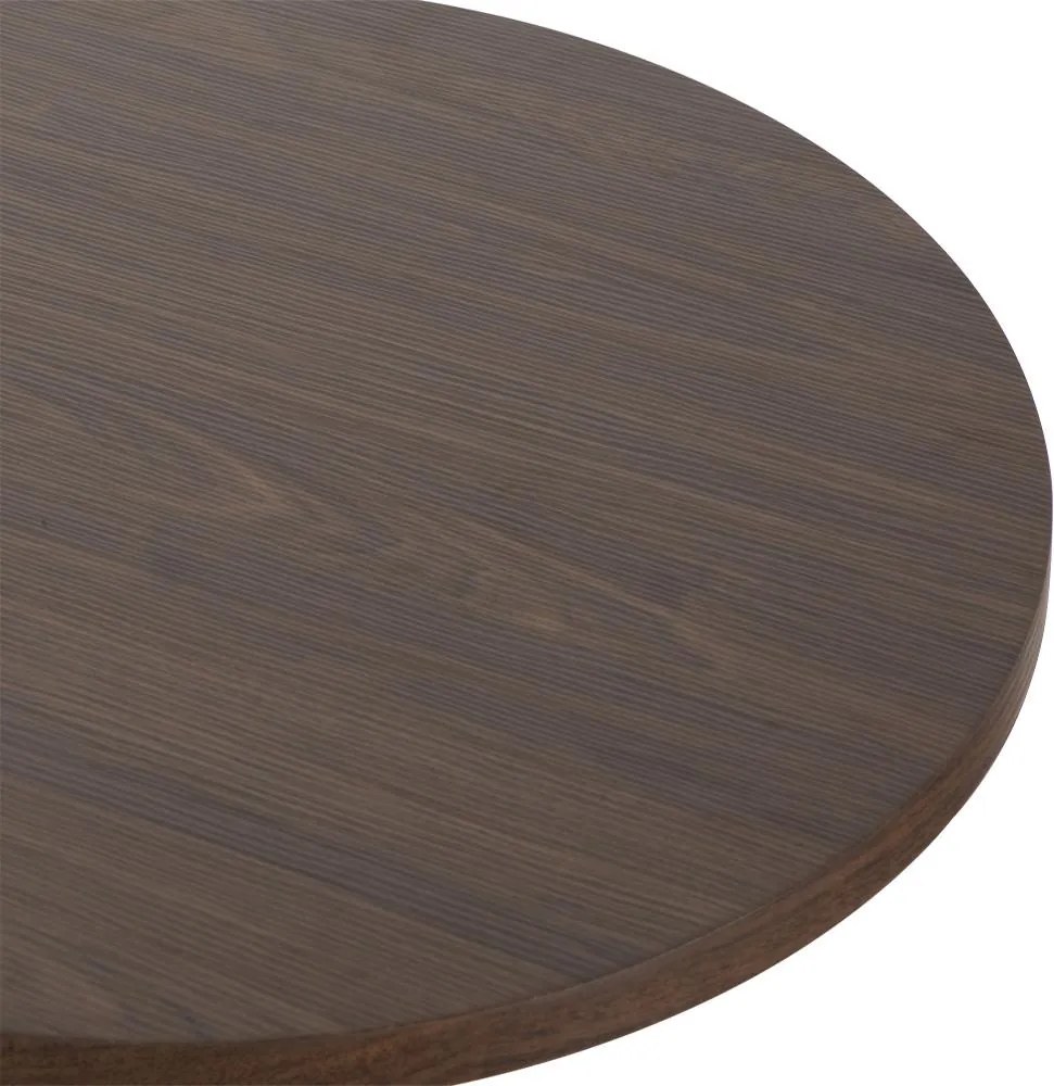 Jedálenský stôl AVENBERG ORBIS Ø80 hnedý