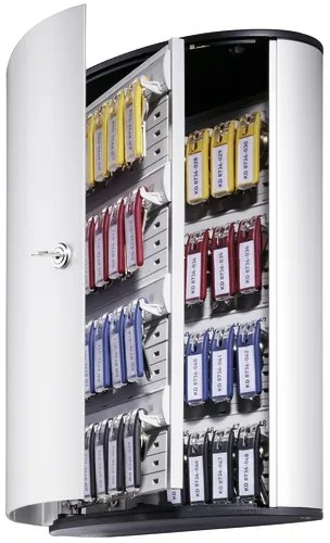 Hliníková skrinka na kľúče KEY BOX, na 48 kľúčov