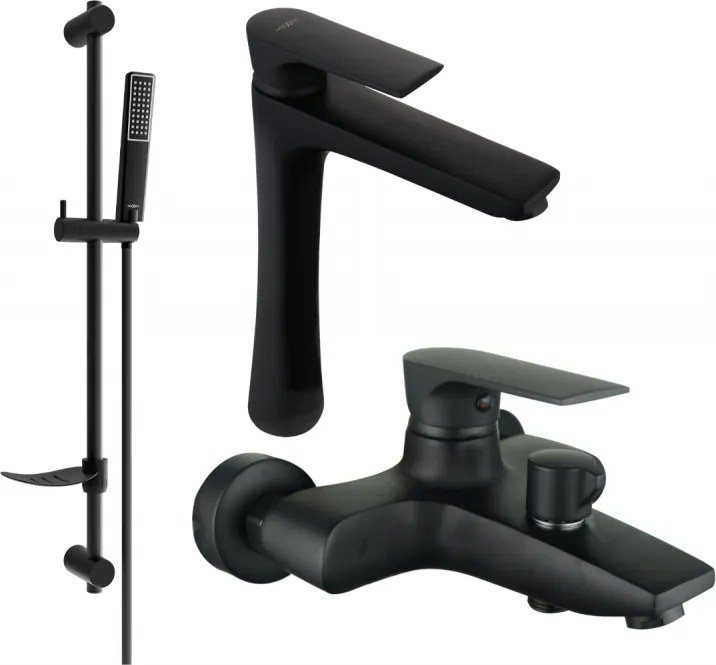 Mexen Axel DF72 vaňová sada, čierna 73813DF72-70