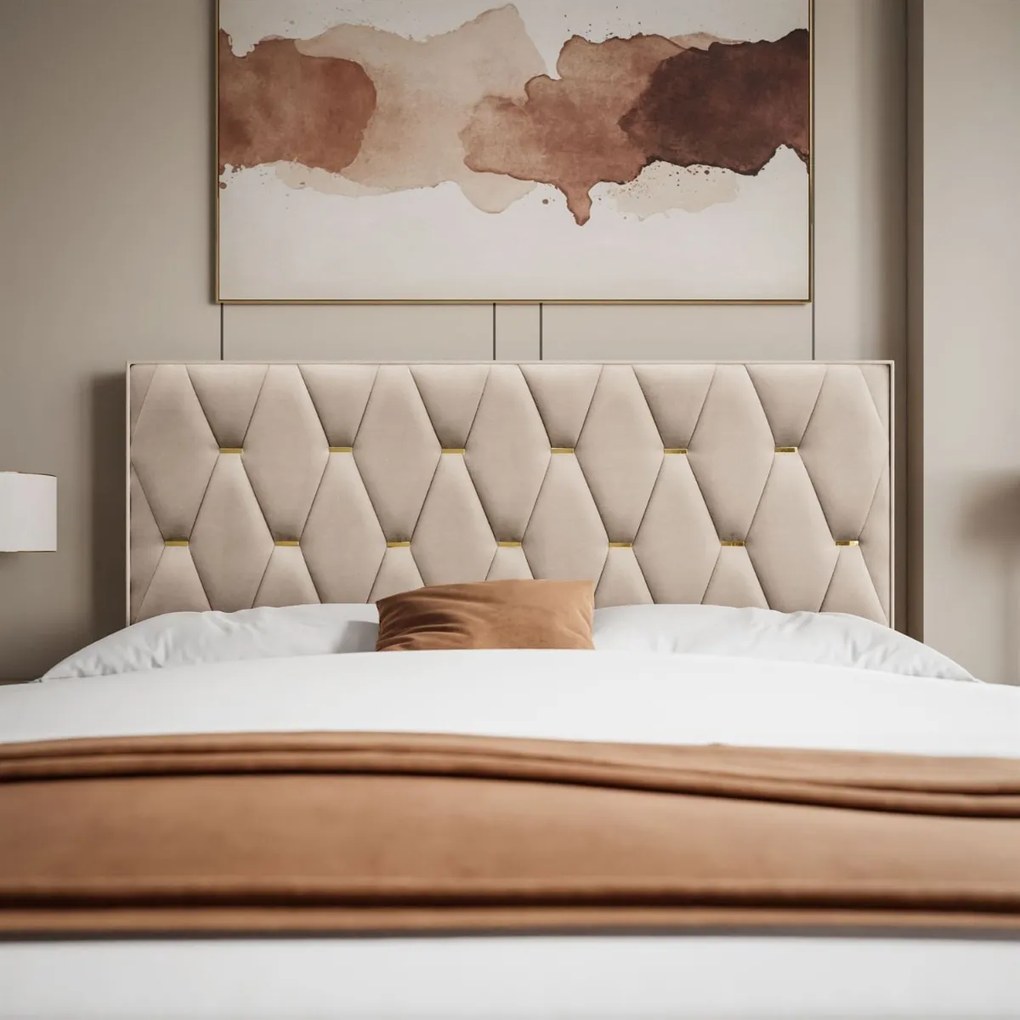 ČALÚNENÁ POSTEĽ S MATRACOM DAPHNE 140X200