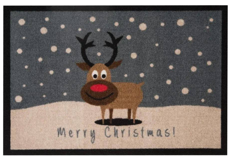 Rohožka Zala Living Merry Christmas Reindeer, 40 × 60 cm