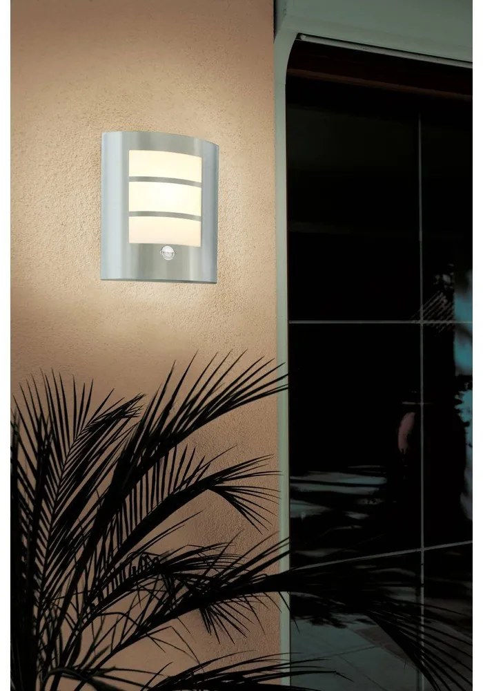 Nástenné vonkajšie svietidlo (výška 26 cm) CITY – EGLO