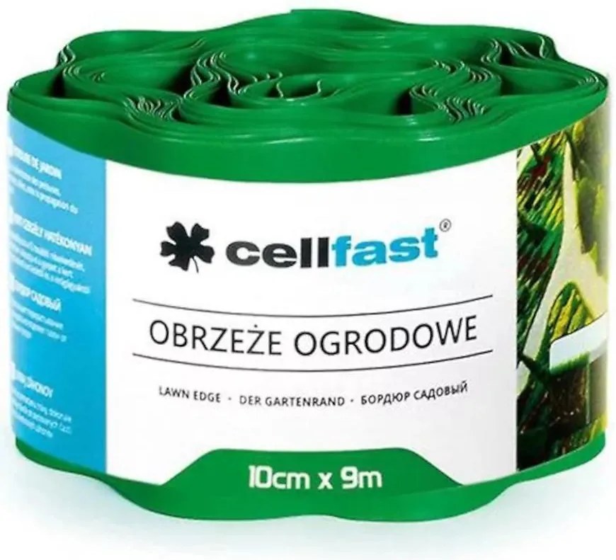 Záhradný obrubník zelené 10cmx9m 30-001