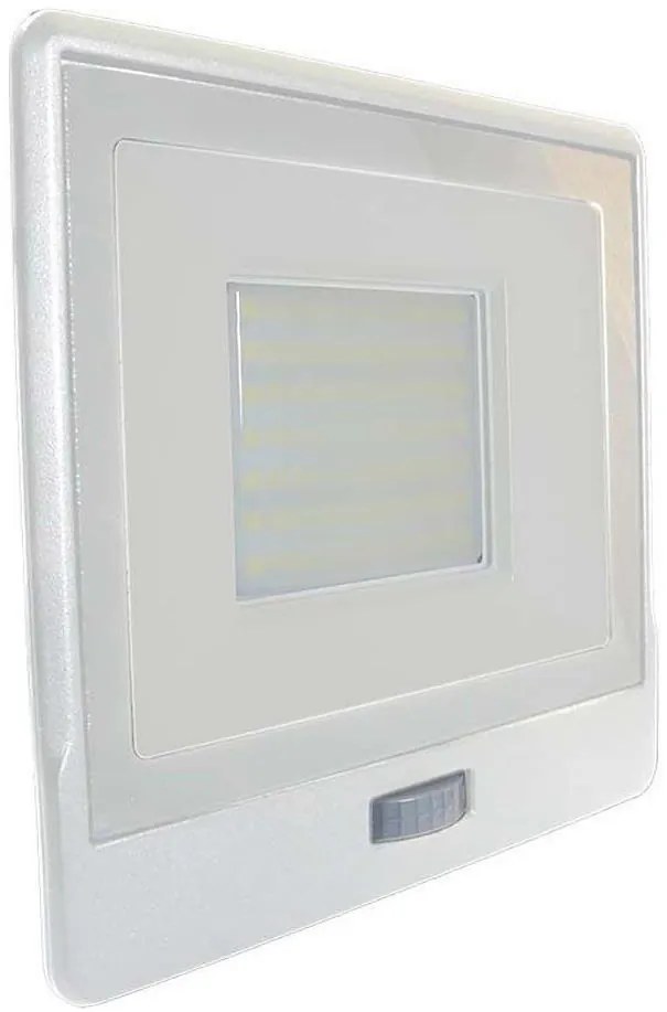 LED Reflektor so senzorom LED/50W/230V 4000K IP65 biela