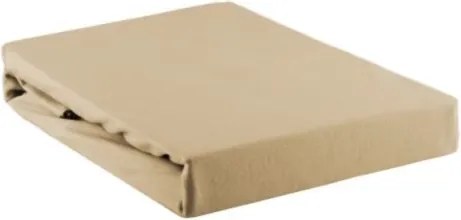Prestieradlo Lycra 180x200 cm, orieškovo hnedé%