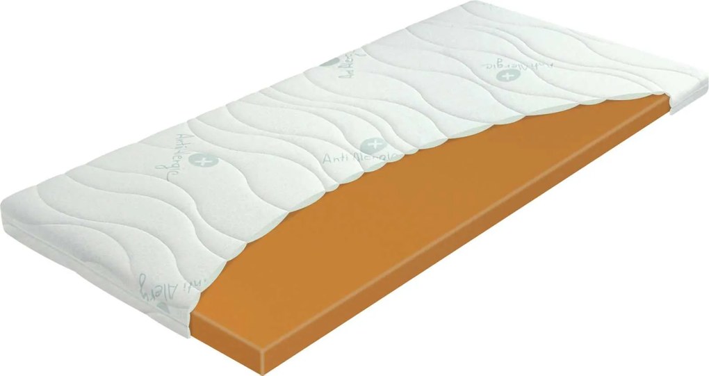 Vrchný Matrac Topper Lazy orange - Vlastný rozmer