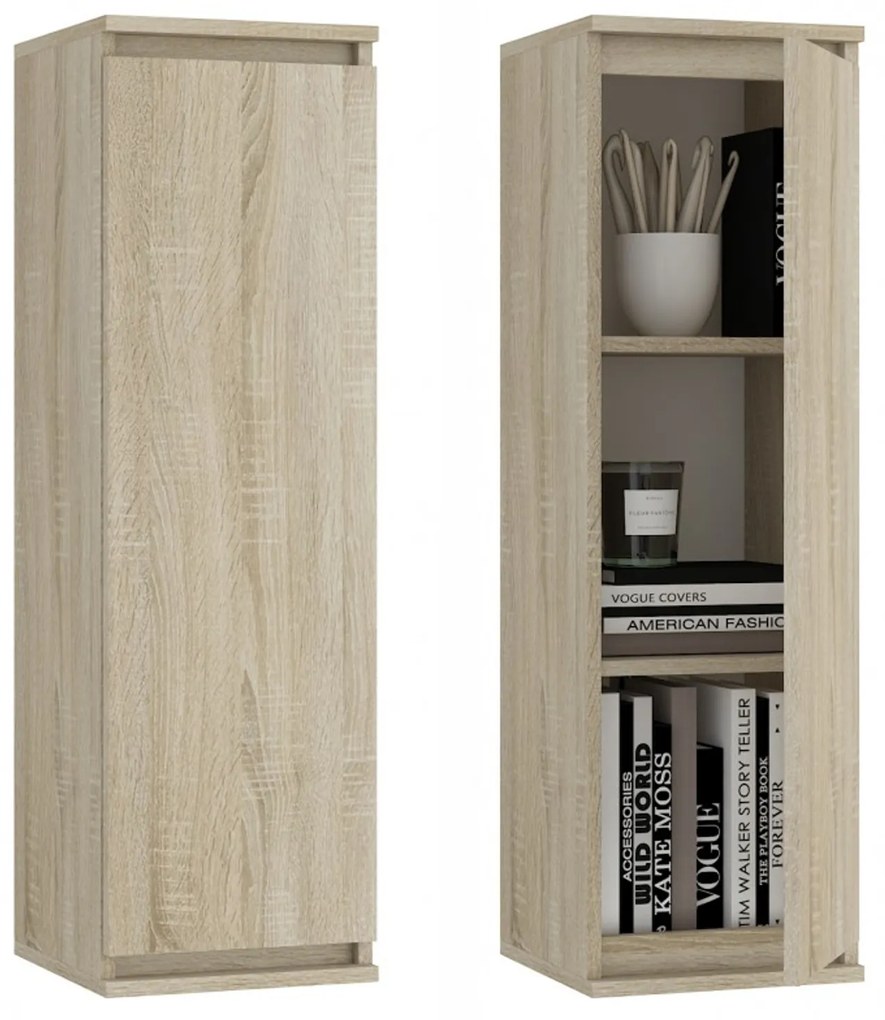 Vitrína CLP W 30 cm Dub sonoma