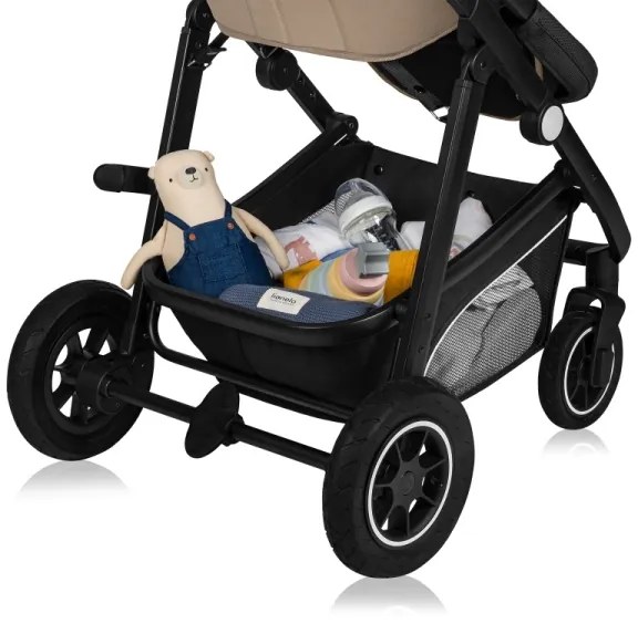 Lionelo - Kombinovaný kočík 3v1 BIANKA Beige Sand