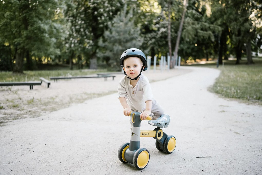Mini balančný bicykel PETITO Dino 2v1 – ľahké vozítko pre deti od 1 roka, Kidwell