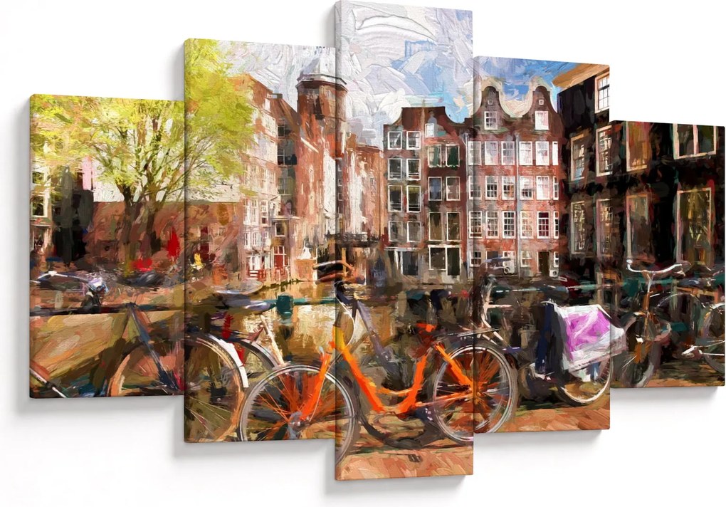 Obraz - Amsterdam (150x105 cm)
