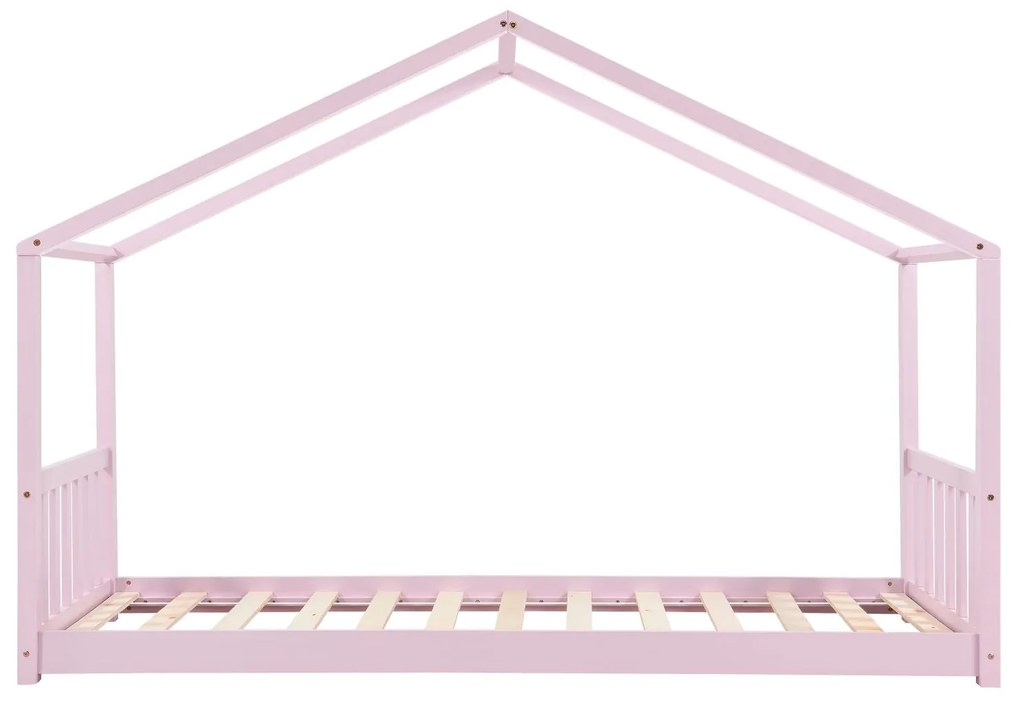 InternetovaZahrada - Detská posteľ Paulina 90 x 200 cm - ružová