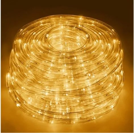 Bestent Svetelná reťaz - svetelný had 20m 480 LED 8 programov Teplá biela