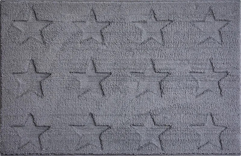 GRUND Kúpeľňová predložka STARS šedá 60x90 cm
