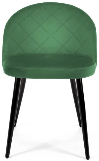 Jedálenská stolička SJ.077 fľaškovo zelený