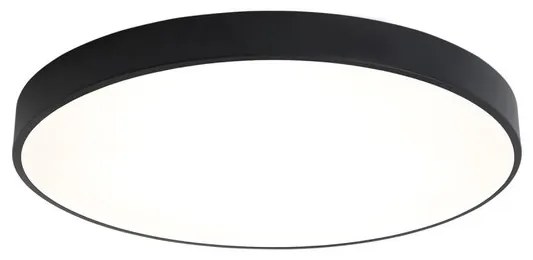 ACB P376060N Stropné LED svietidlo LONDON LED, 42W, 3208lm, 3000K, IP20, O60cm, čierna