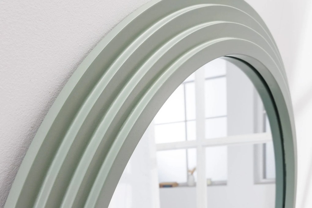 Nástenné zrkadlo Wave 160cm šalvia zelená