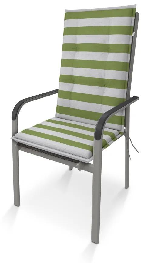 Doppler LIVING 4913 vysoký – polster na stoličku a kreslo, bavlnená zmesová tkanina