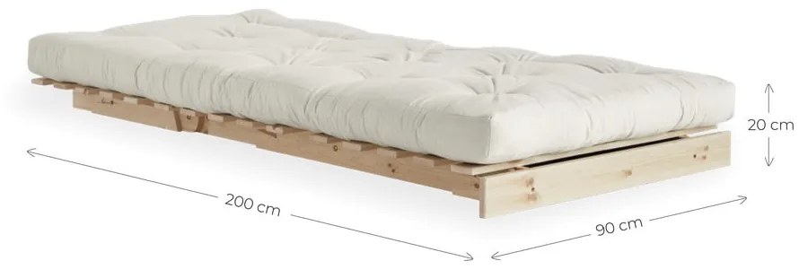 Variabilné kreslo Karup Design Roots Raw/Light Grey
