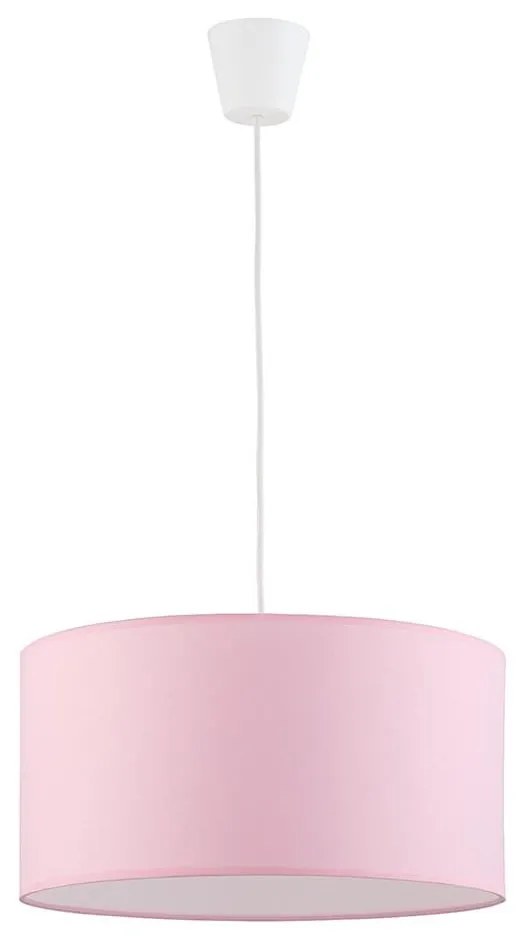 Luster na lanku RONDO KIDS 1xE27/15W/230V ružová