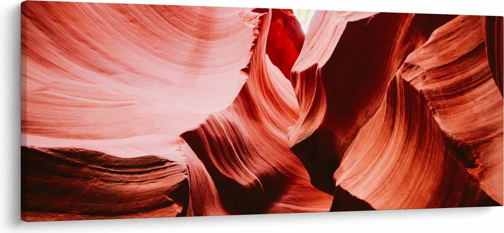 Obraz červených skál (120x50 cm)
