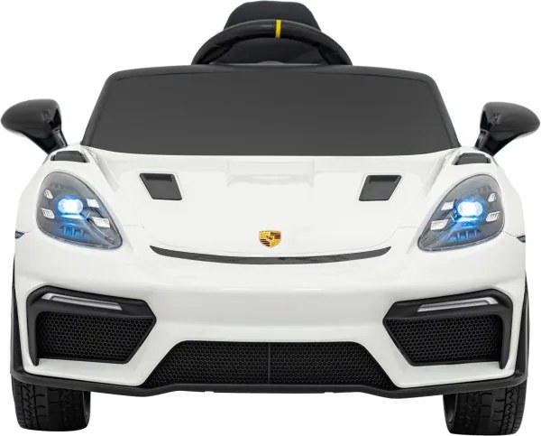 Elektrické autíčko Porsche Spyder RS 718 Lakier biele
