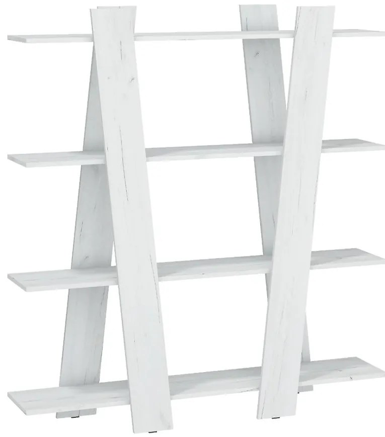 Regál Via 140 Craft Biely