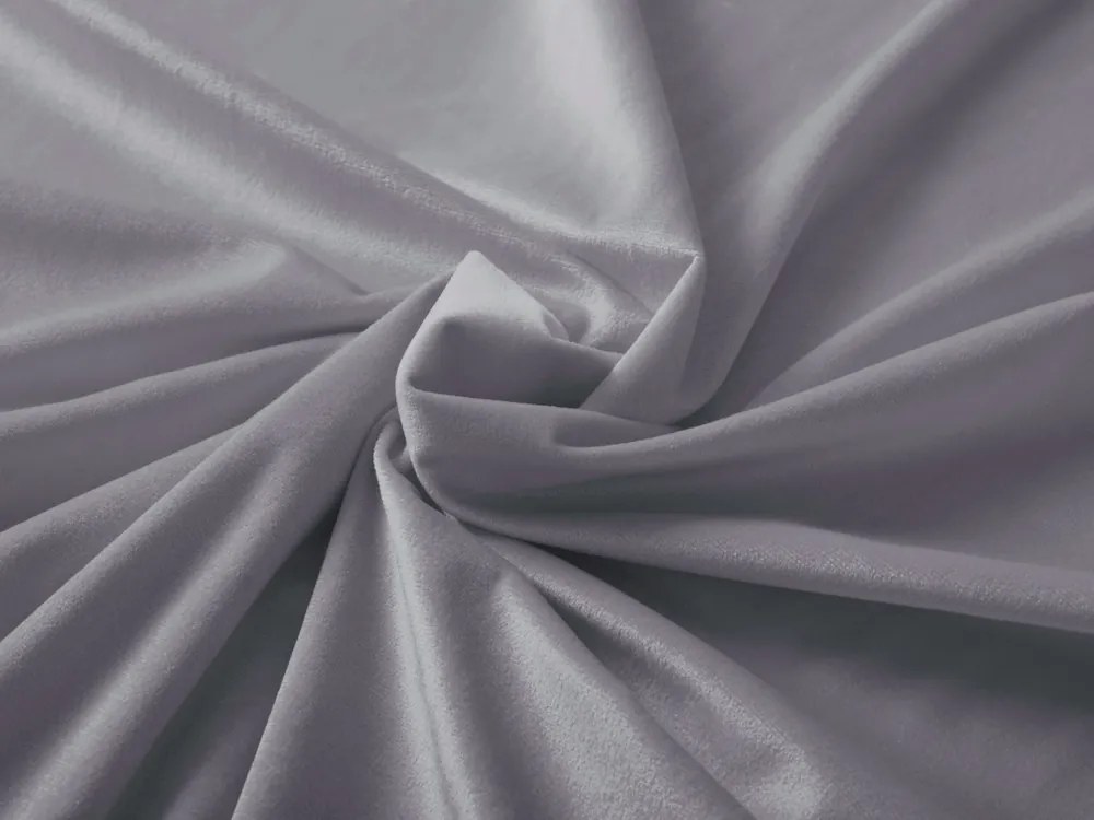 Biante Veľký zamatový štvorcový obrus Velvet Prémium SVP-013 Sivý 210x210 cm