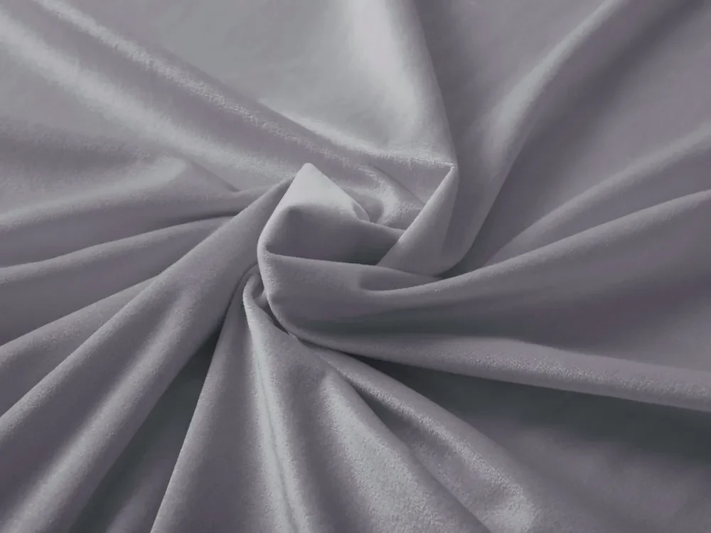 Biante Zamatový obdĺžnikový obrus Velvet Premium SVP-013 Sivý 140x160 cm