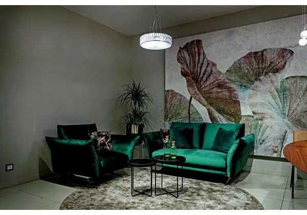 MAXLIGHT P0236 - Luster na lanku DIAMANTE 5xG9/42W/230V pr. 38 cm chróm