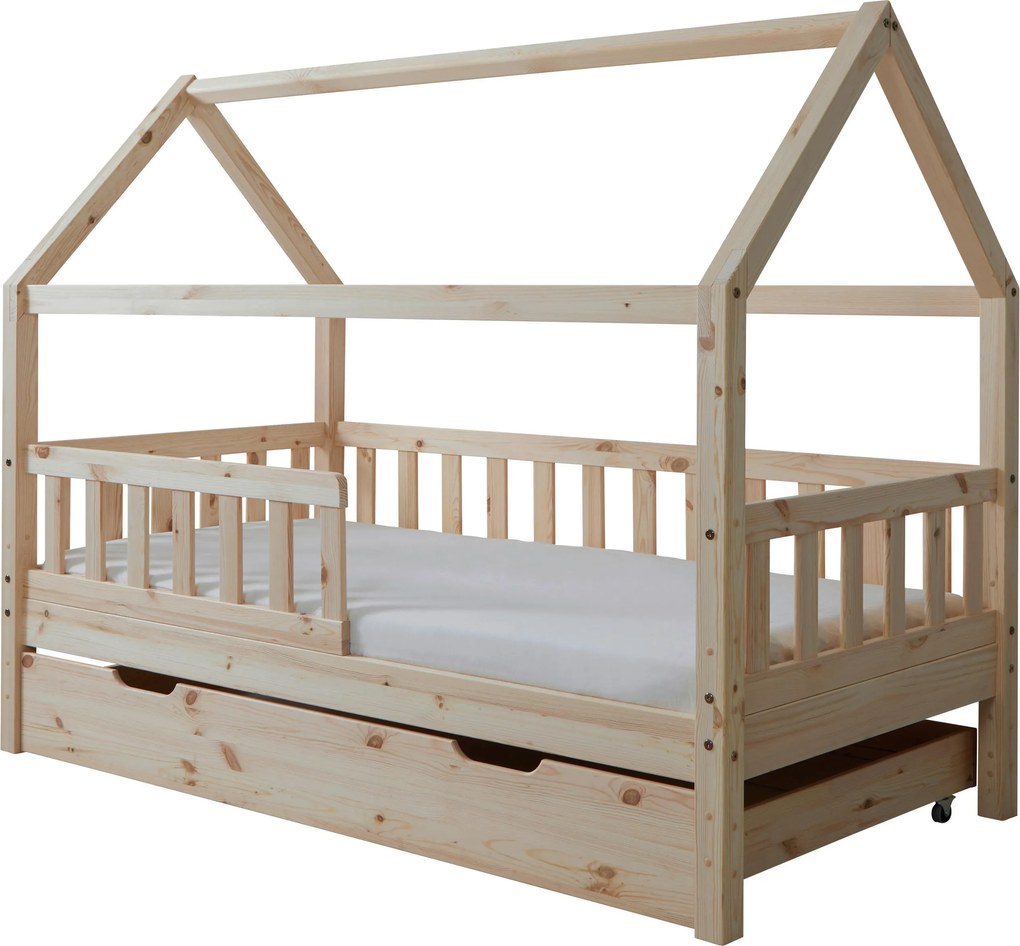 XXXLutz DOMČEKOVÁ POSTEĽ, 80/160 cm prírodná farba MID.YOU - Detské izby - 000406006304