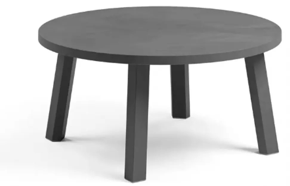 MAXIMO 60 MINI záhradný stolík gesso