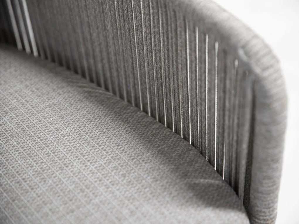Bernini jedálenská stolička sivá