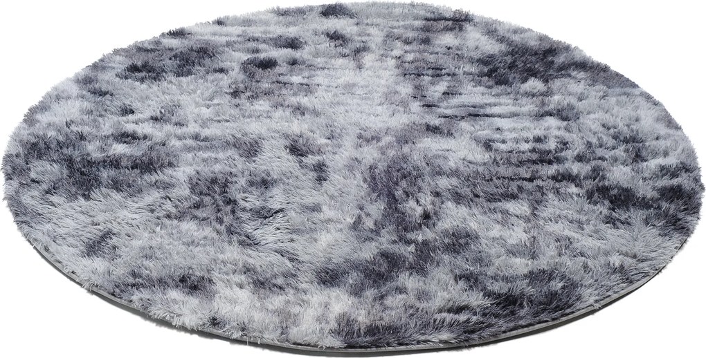 TA Koberec MR-577 Grey SILK DYED KOŁO Sivý Okrúhly
