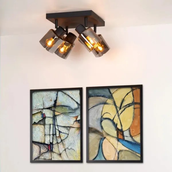 Lucide 17999/14/30 - Bodové svietidlo ALION 4xE14/25W/230V