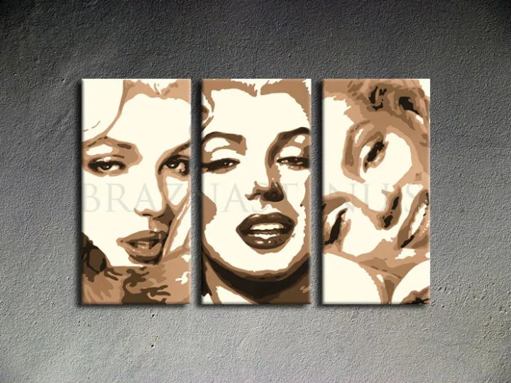Ručne maľovaný POP Art obraz Marilyn Monroe | rôzne rozmery