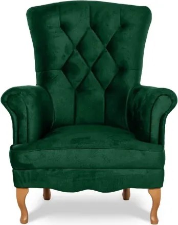 Kreslo Panama 1, zelená (Monolith 37)