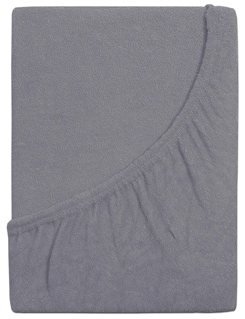 4Home froté prestieradlo Perfect sivá, 180 x 200 cm