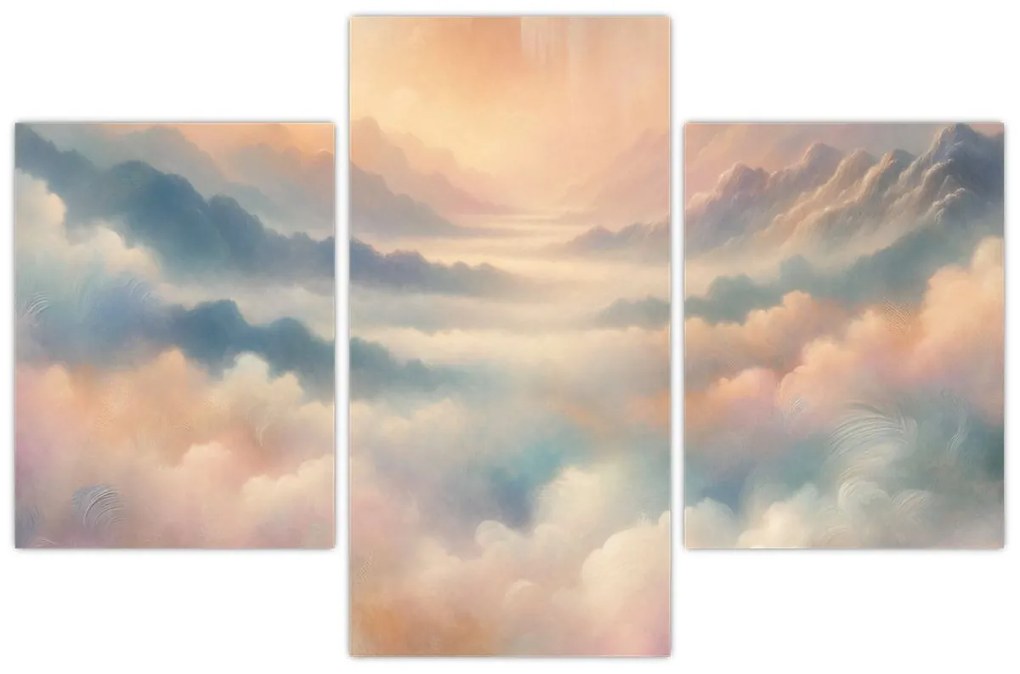Obraz - Oblaky (90x60 cm)
