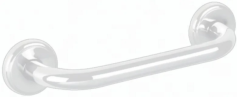 BISK Erga Niagara, madlo rovné 228 mm, biela lesklá, ERG-04790