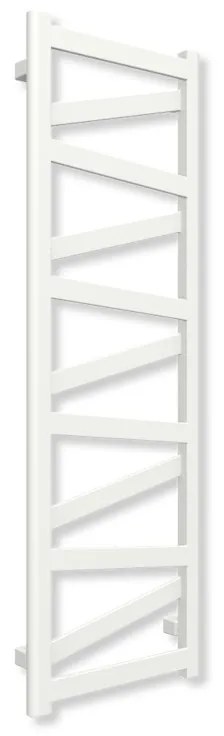 Terma Vipera 1230x400 vodný/elektrický radiátor White Matt ZS