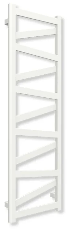 Terma Vipera 1230x400 vodný/elektrický radiátor White Matt ZS