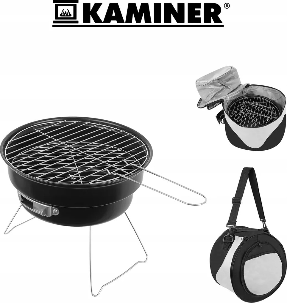 Kaminer Turistický gril 28cm, 9796