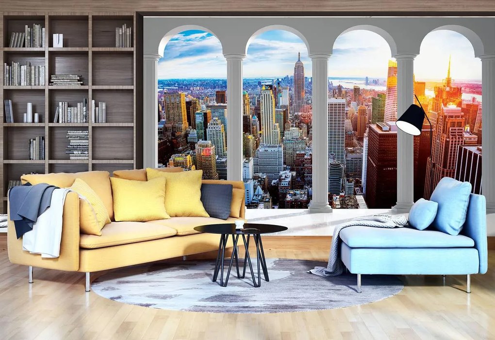 Fototapeta - Pohľad na New York City (254x184 cm)