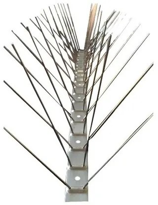 Nehrdzavejúce ochranné hroty proti vtákom, 50 x 10 cm